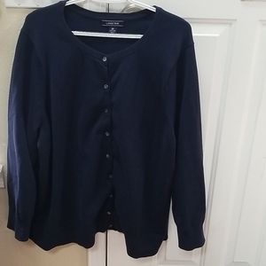 Navy  cardigan